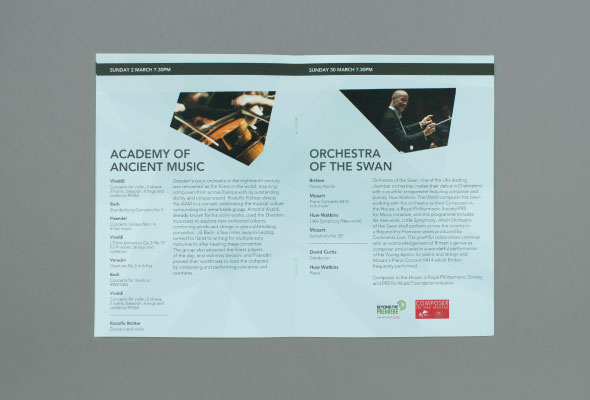 concert brochures